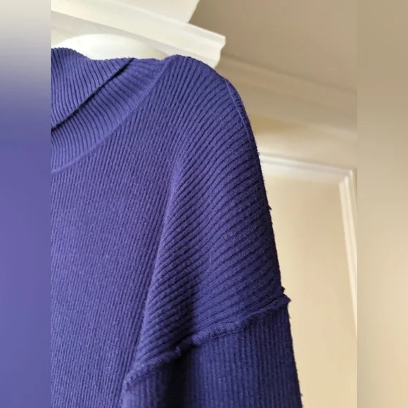 Stitchdrop Ribbed Turtleneck Sweater Dress - NWOT - Picture 6 of 17